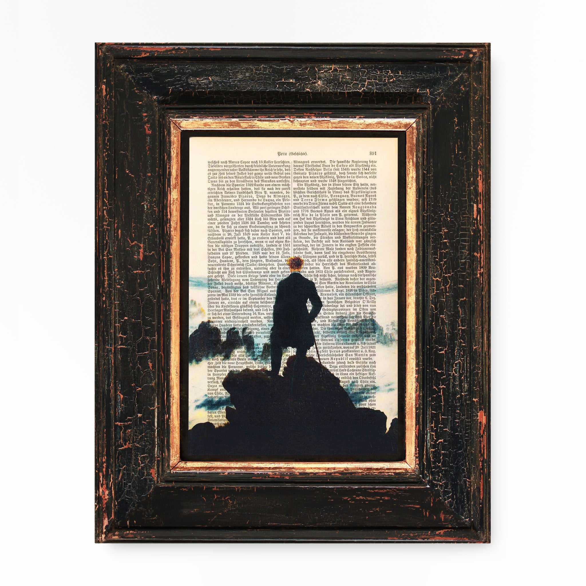 Art on Pages - Art Prints on Vintage Book Pages – Art on Words