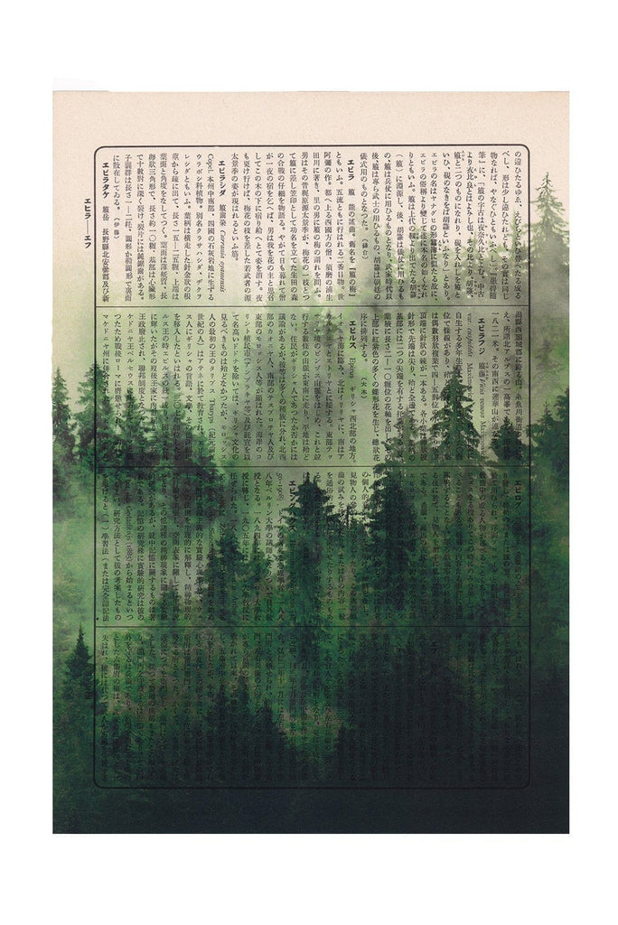 Japanese Misty Forest - Art on Words