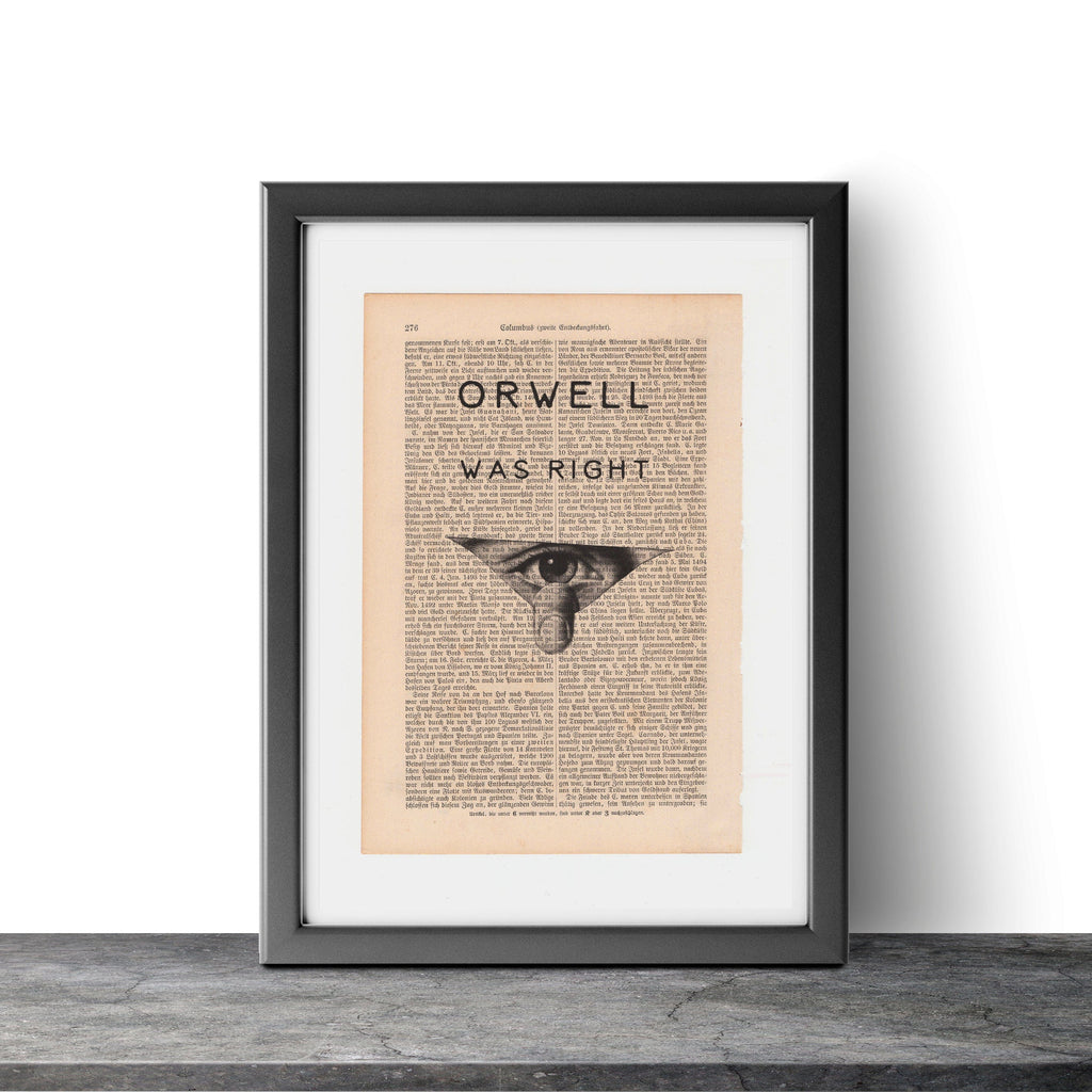 Orwell Was Right - Art on Words