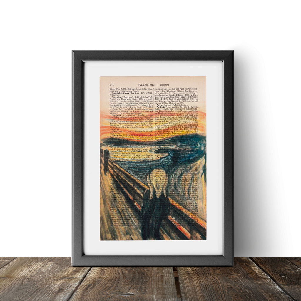 The Scream - Edvard Munch - Art on Words