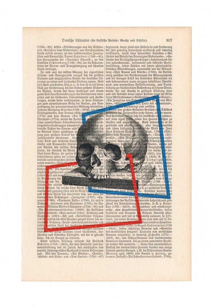 Skull in time - Art on Words