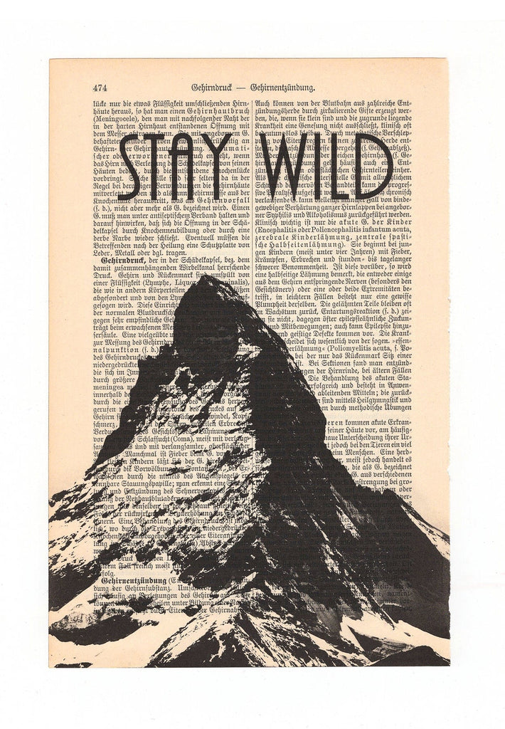 Stay Wild - Art on Words