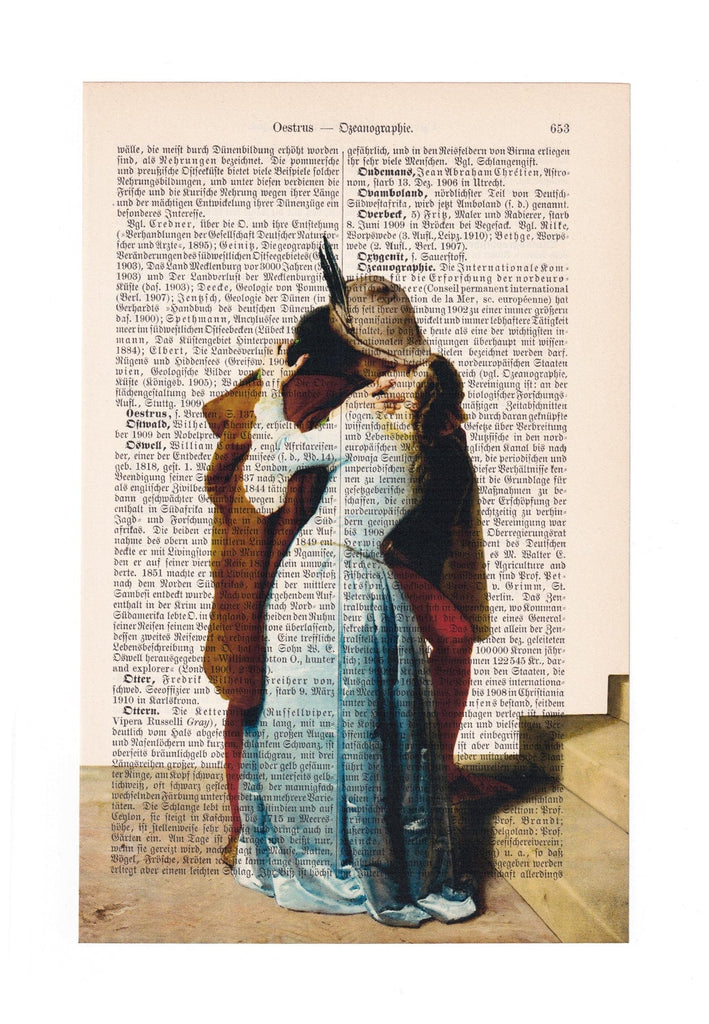 The Kiss - Francesco Hayez - Art on Words