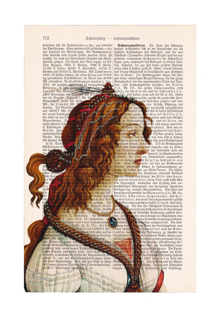 Portrait of a Young Woman - Sandro Botticelli - Art on Words