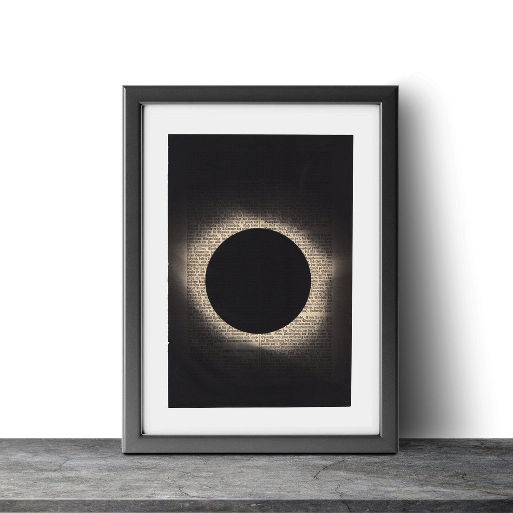 Sun Eclipse - Art on Words